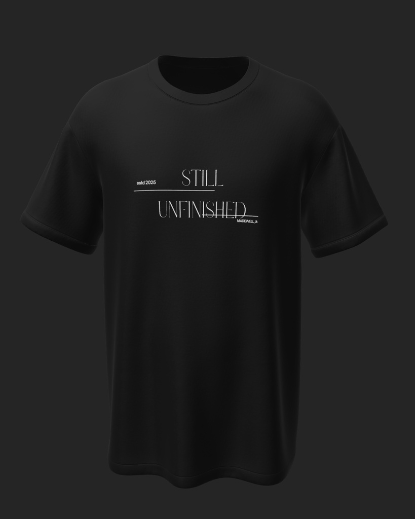Black Tee Back